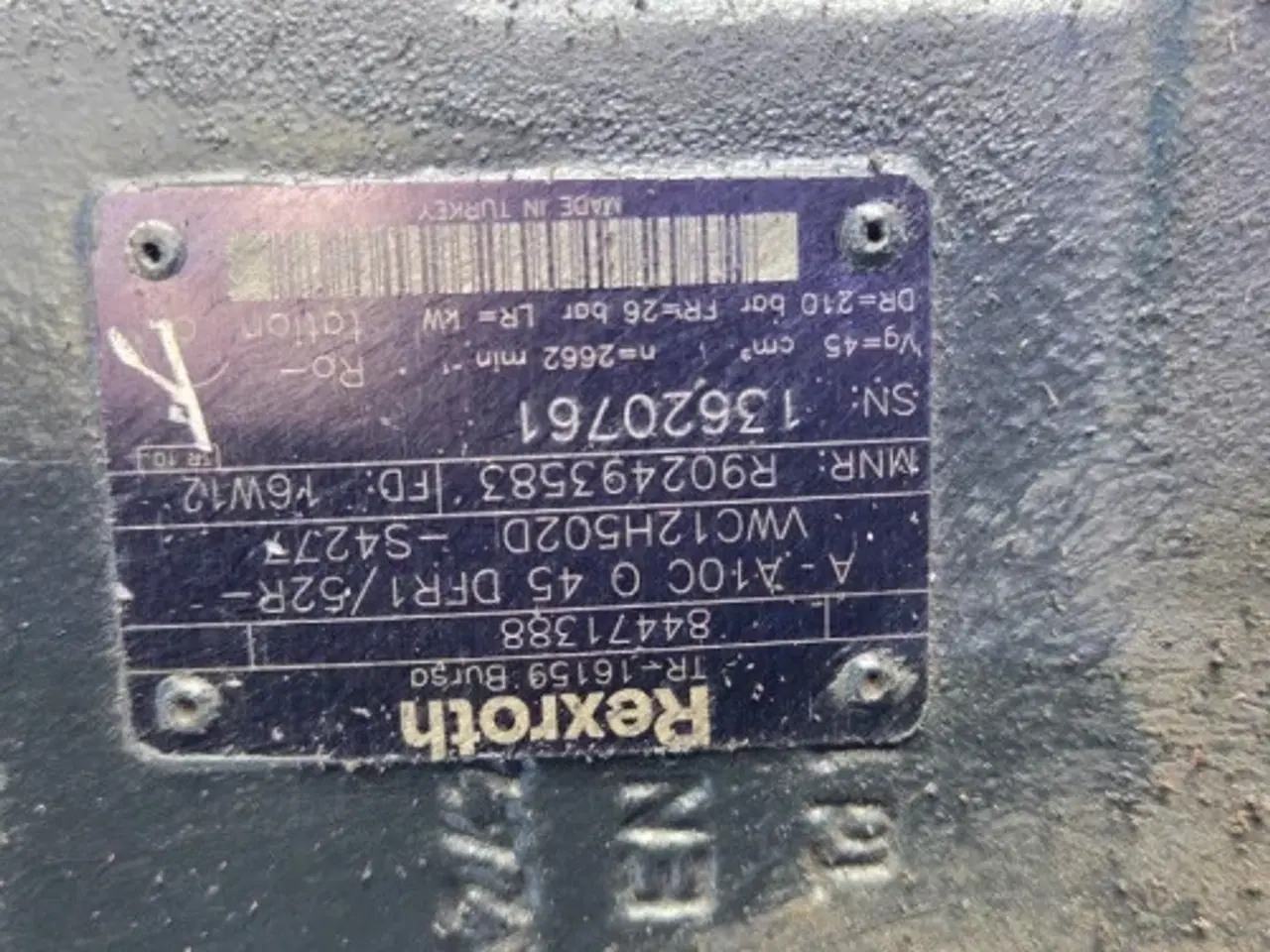 Billede 4 - Case Puma 185 Hydraulisk Pumpe 84471388