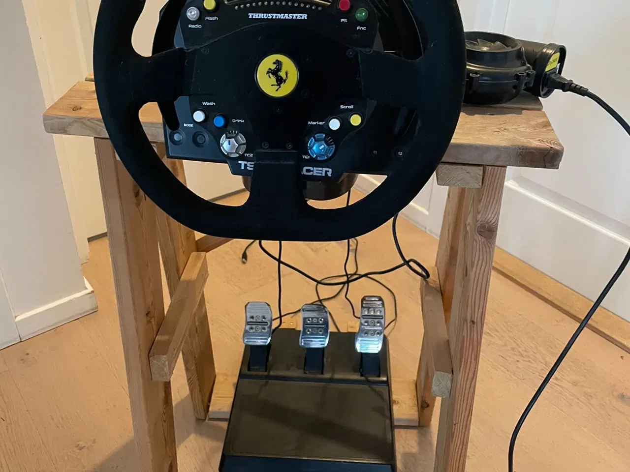 Billede 1 - Gamer-rat og pedaler til PC - Ferrari Trusmaster