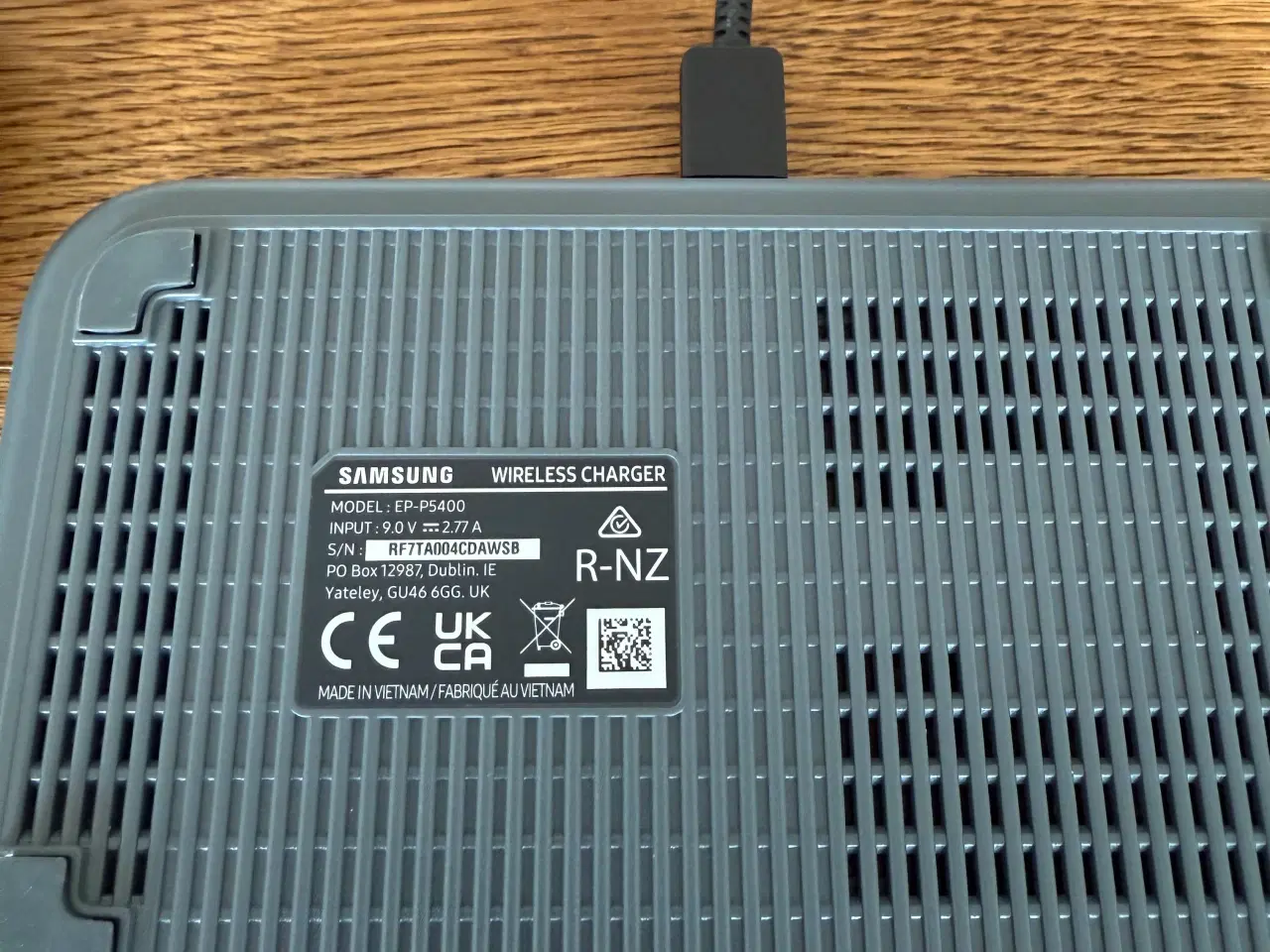 Billede 2 - Samsung Trådløs Oplader