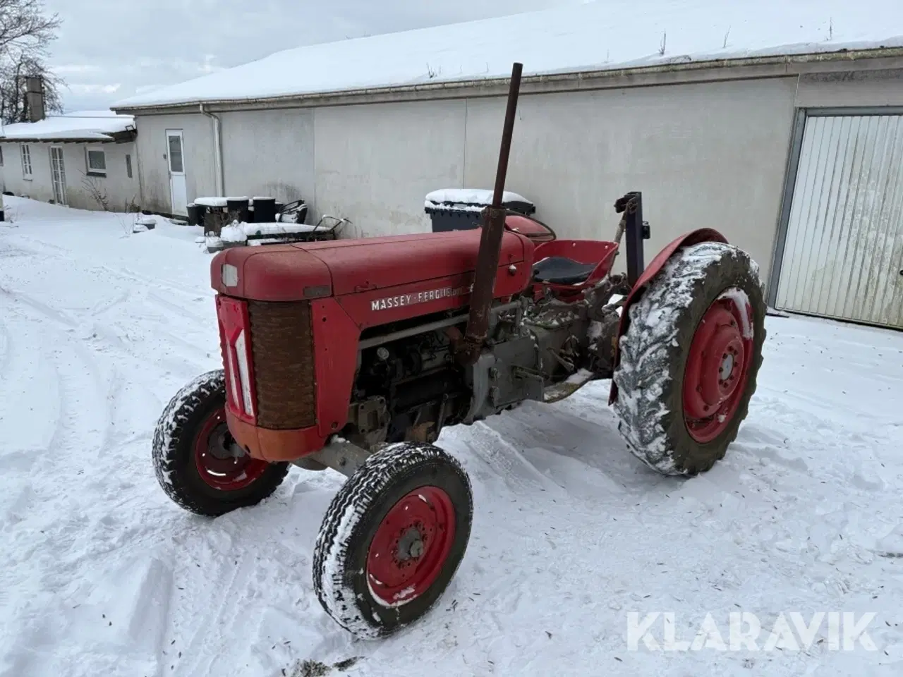 Billede 1 - Veterantraktor Massey Ferguson 65 4-cylinderet diesel