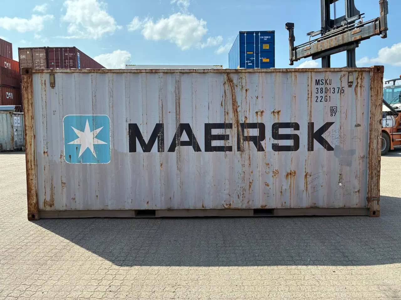 Billede 5 - 20 fods Container- ID: MSKU 380137 -5