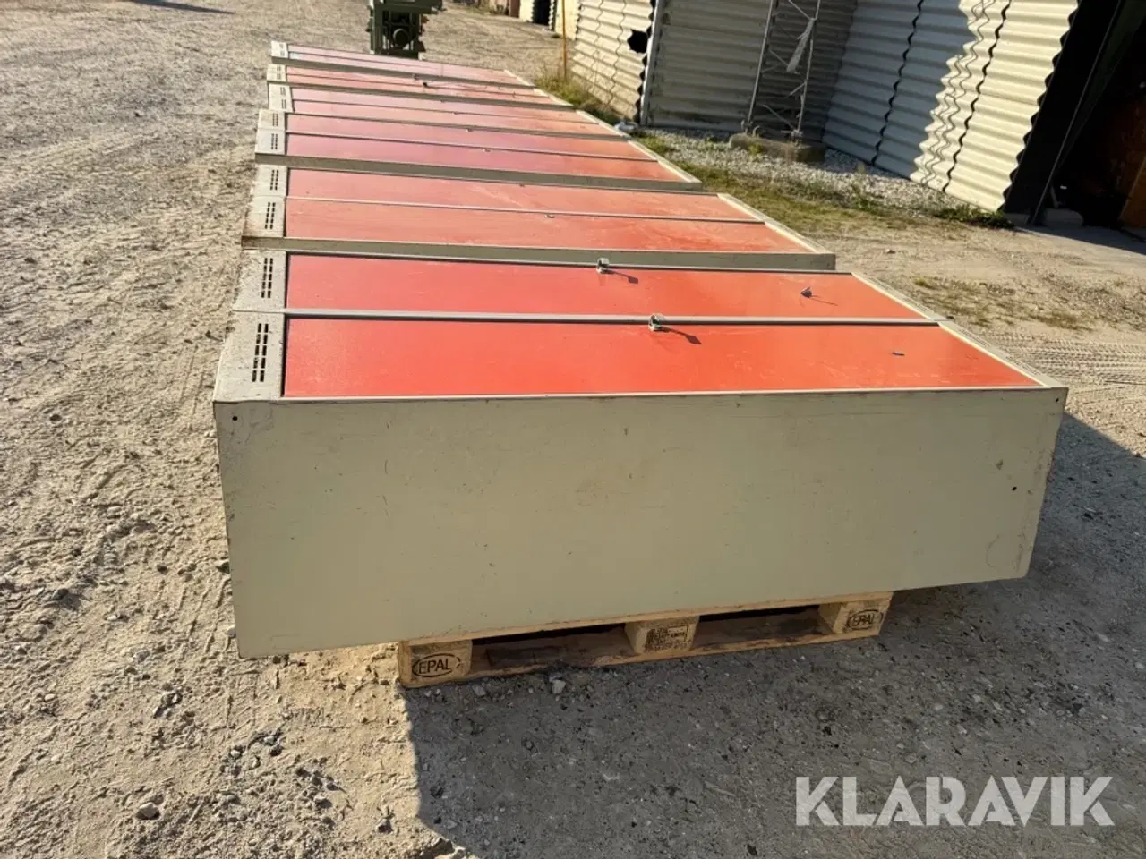 Billede 9 - Stålskabe 2 låger 6 stk.