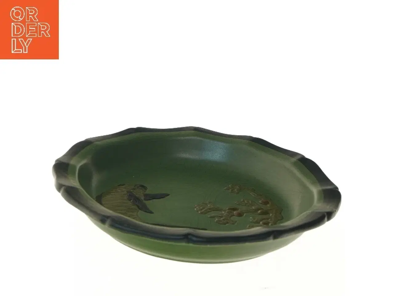 Billede 3 - Keramikfad med fiskemotiv, Ipsens Enke (str. 27 cm)