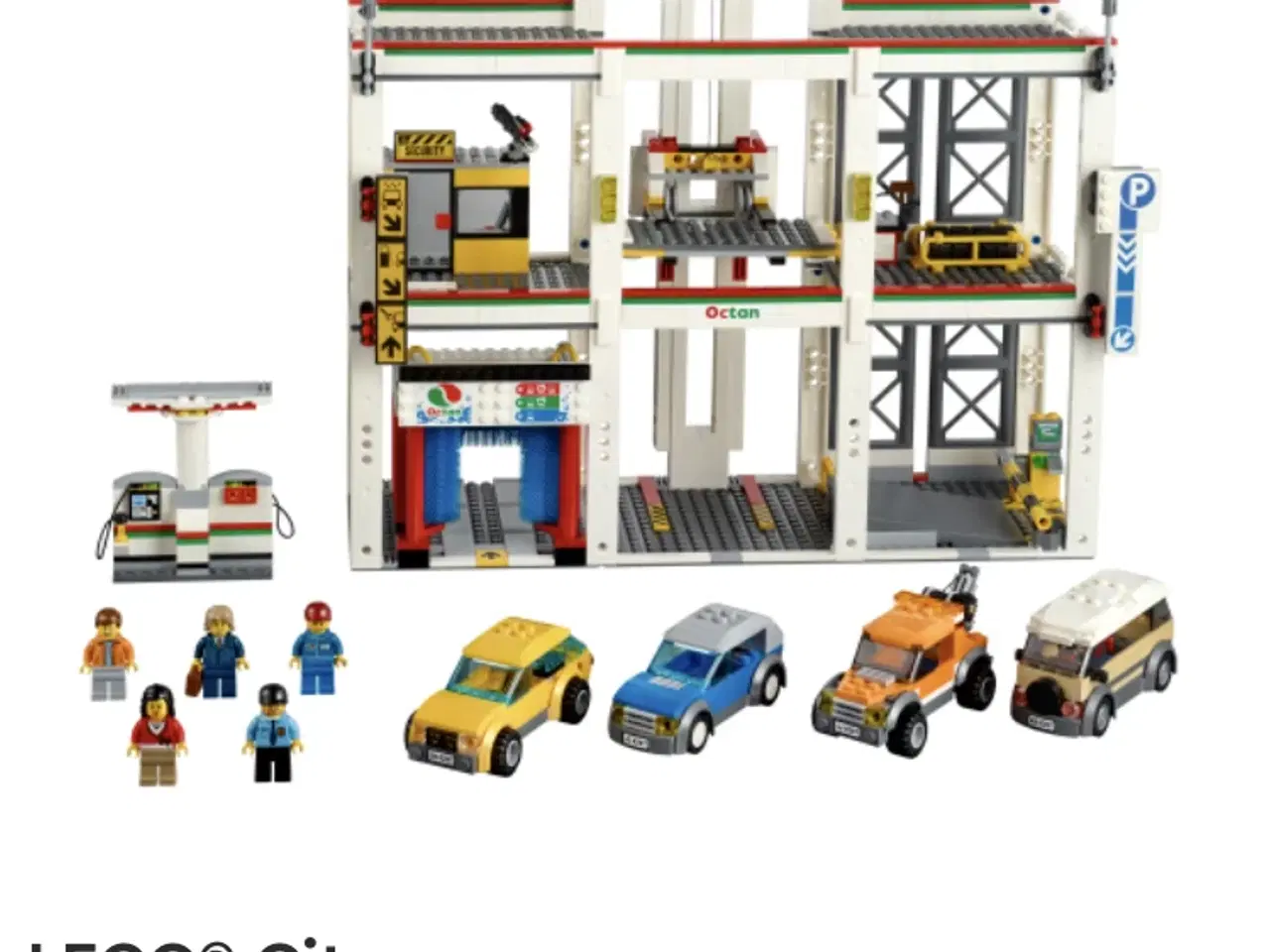 Billede 2 - Lego city -4207 - stort garageanlæg