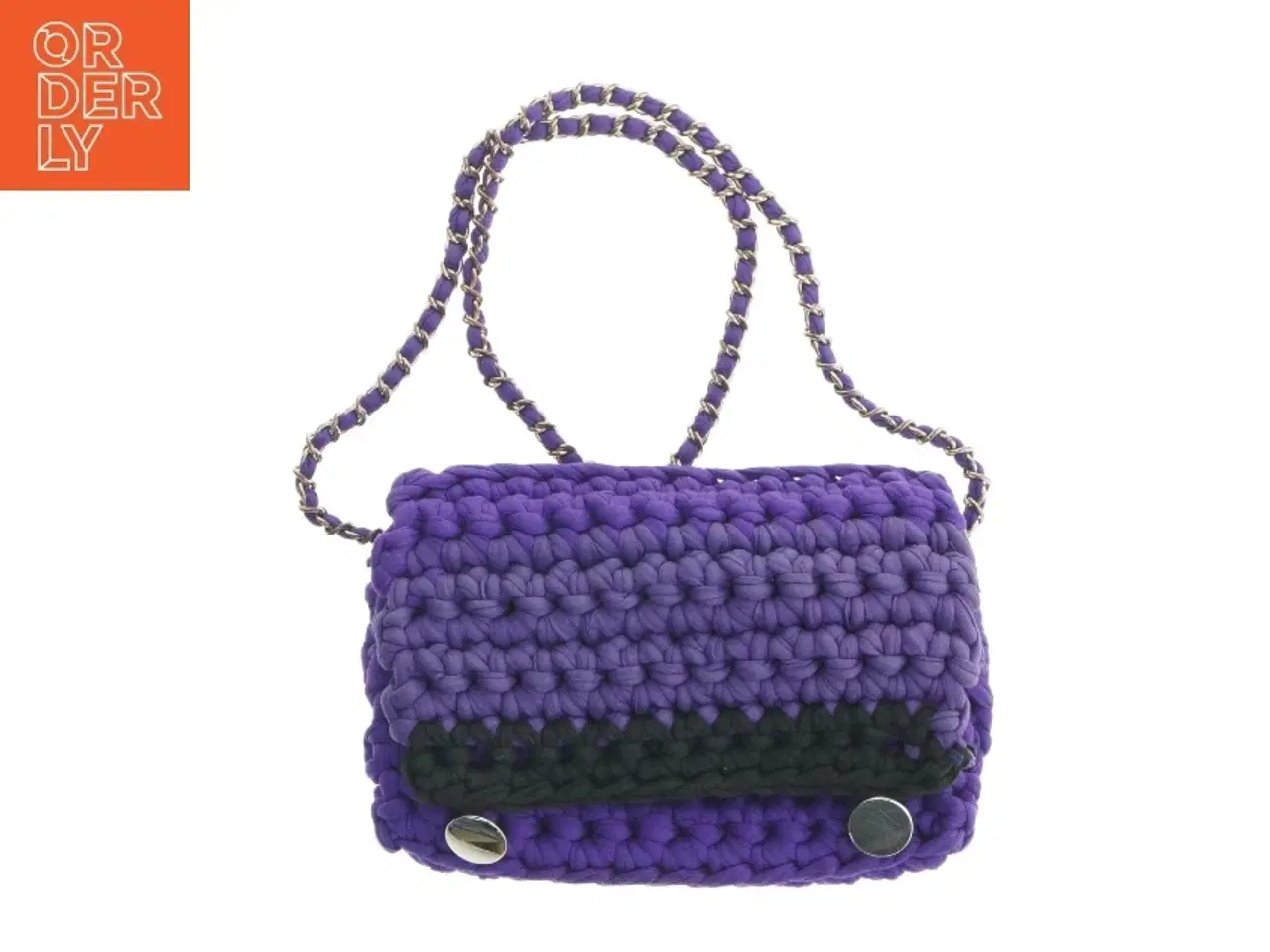 Billede 1 - Lilla håndtaske (str. 20x13 cm)