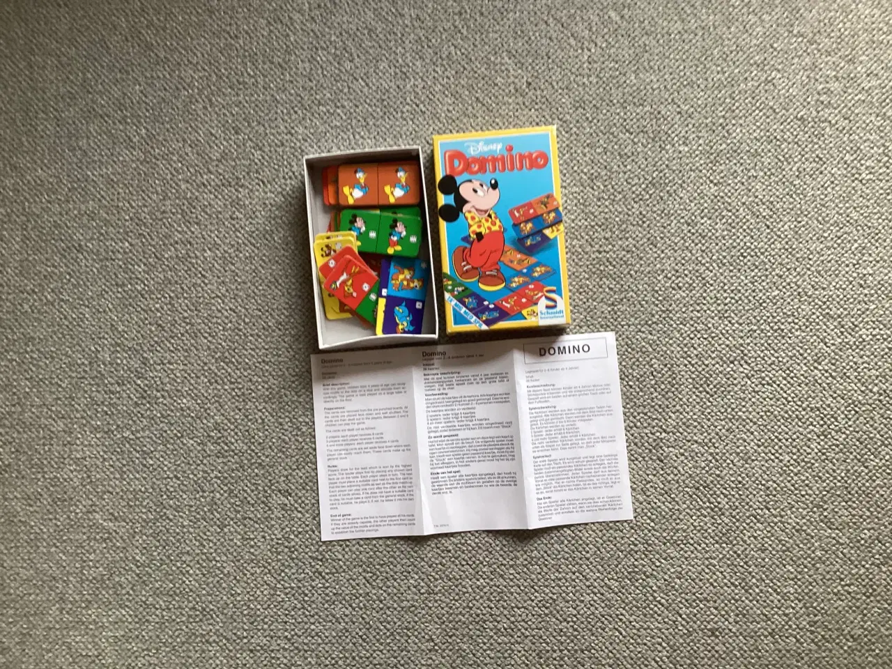 Billede 2 - Disney Domino brætspil med Mickey Mouse motiv