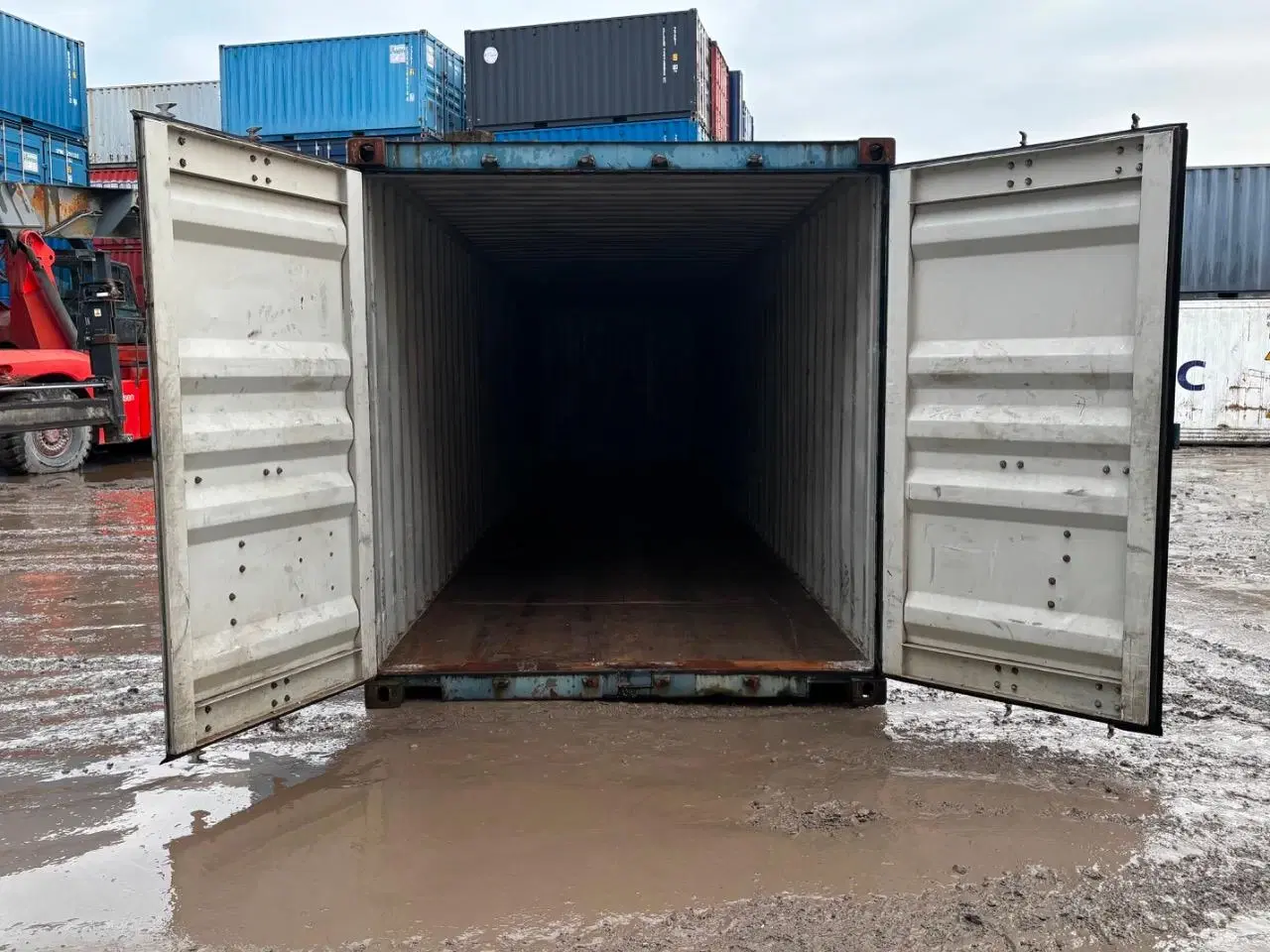 Billede 2 - 40 fods Container- ID: INBU 529848-0 - Hvidovre 