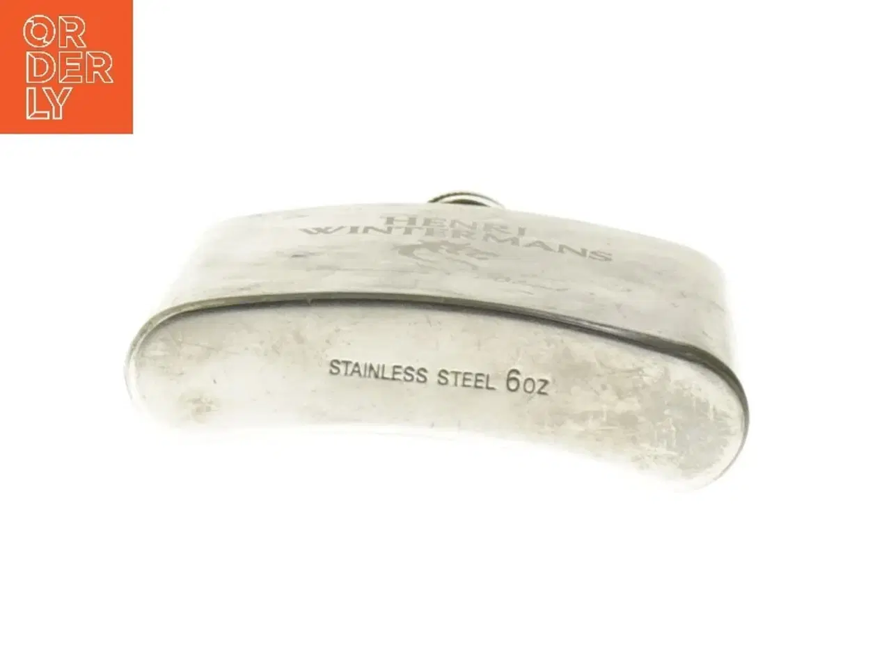 Billede 3 - Lommelærke i rustfrit stål (str. 11x9x2 cm)