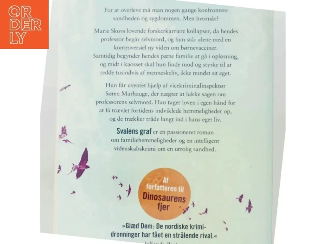 Billede 3 - Svalens graf af Sissel-Jo Gazan (Bog)