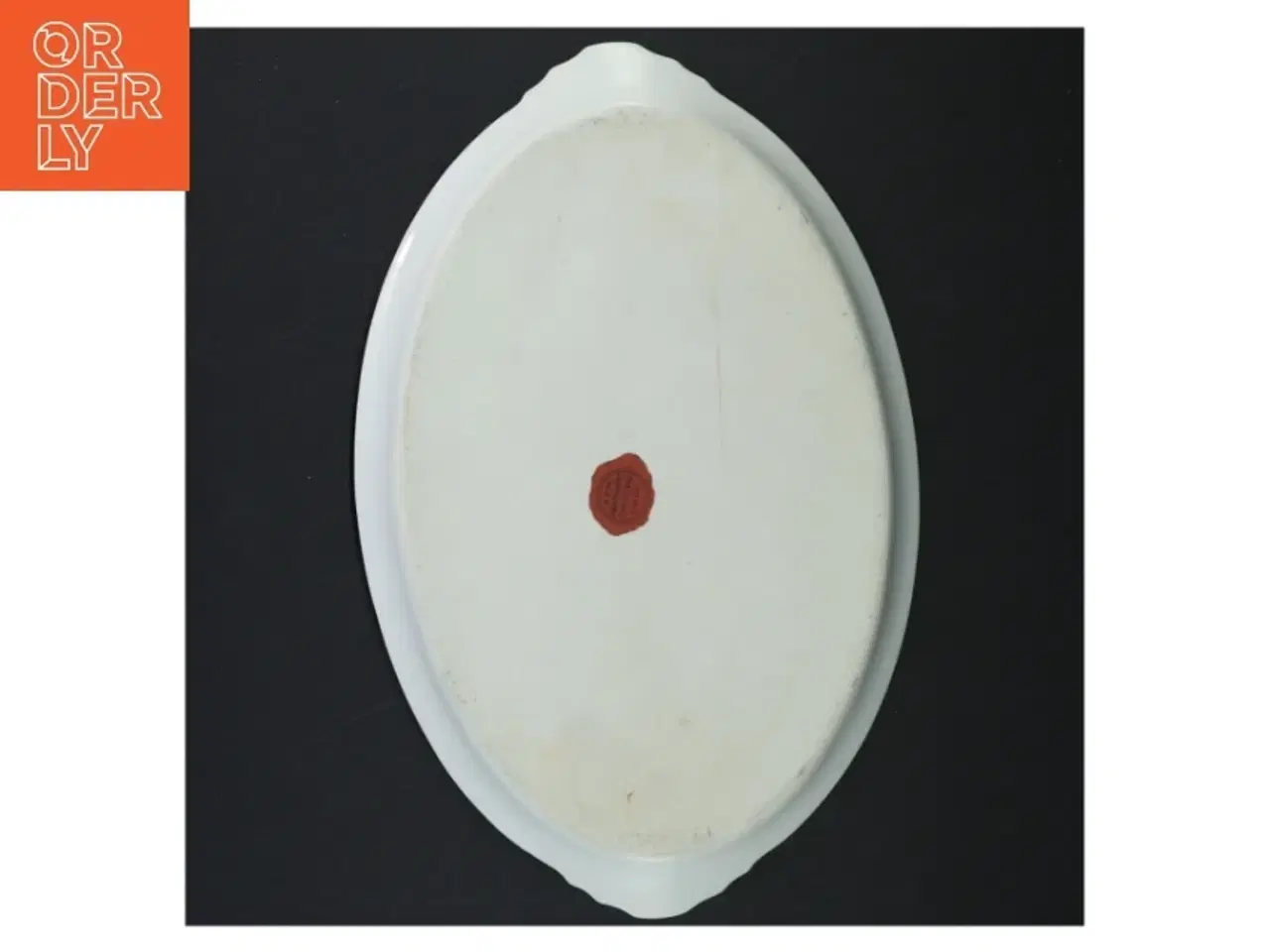 Billede 3 - Ovalt serveringsfad (str. 29 x 18 cm)