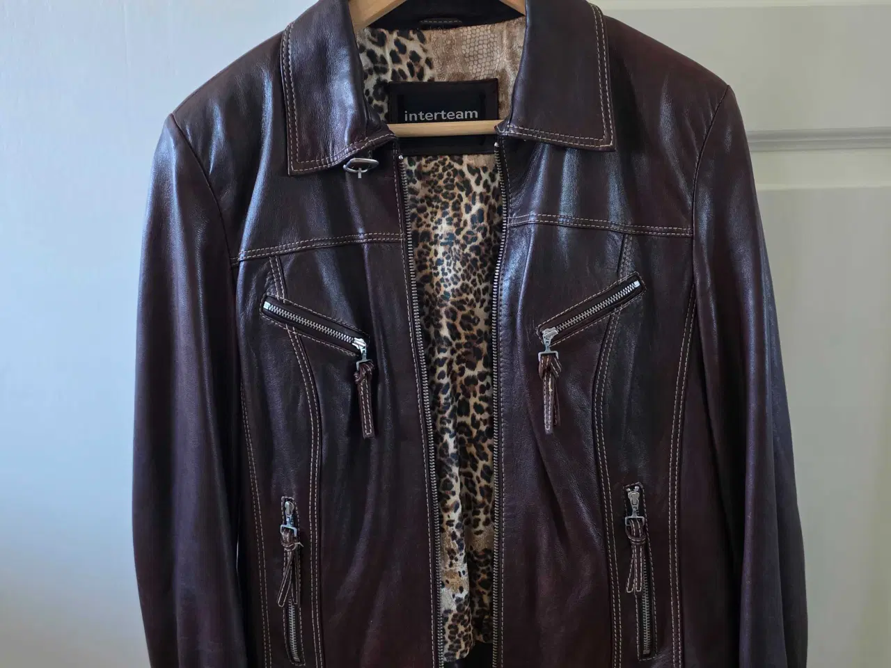 Billede 2 - Dame skind jakke