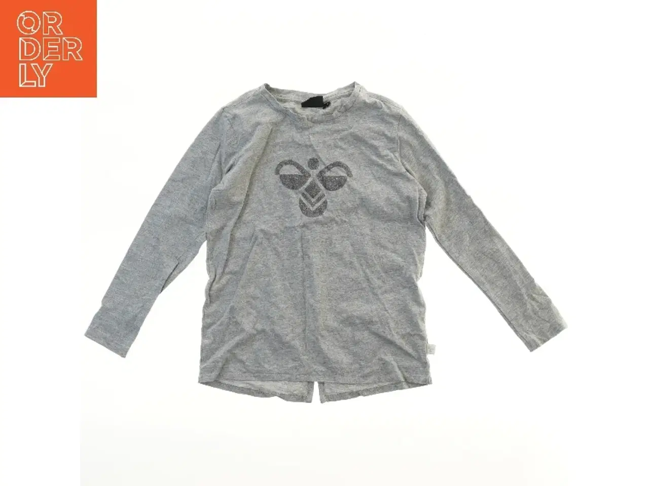 Billede 1 - Langærmet trøje med logo fra Hummel (str. 122)