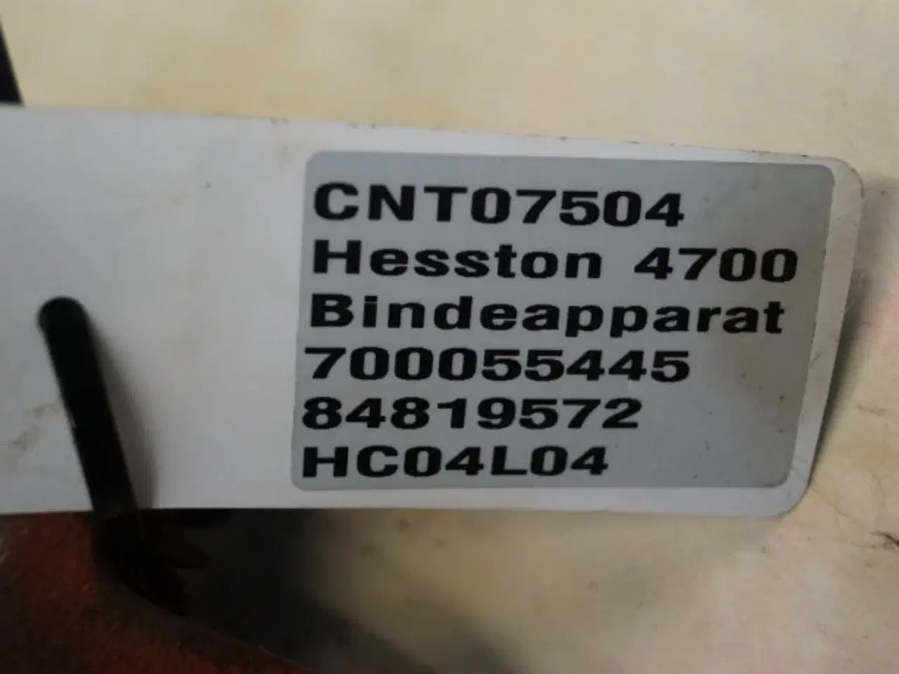 Billede 8 - Hesston 4700 Bindeapparat 700055445