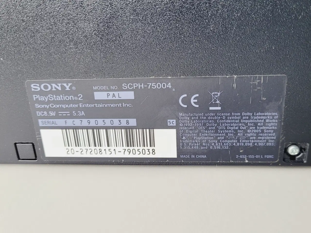 Billede 8 - ⭐️· 🕹️ PlayStation 2 (PS2) inkl. controller mv.