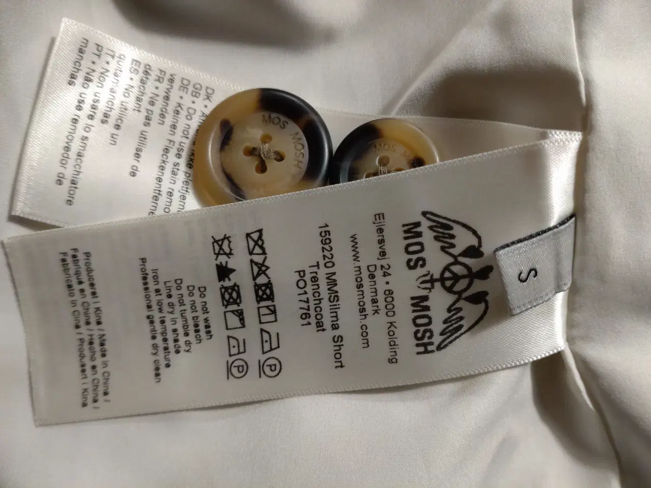 Billede 3 - Mos Mosh Silma short trenchcoat