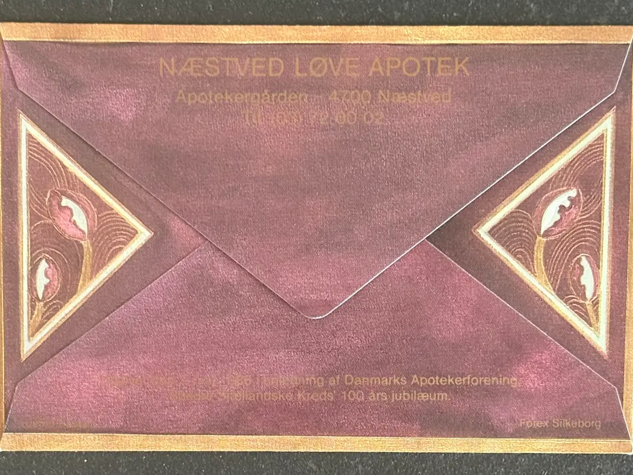 Billede 2 - Receptkuverter fra Næstved løveapotek 