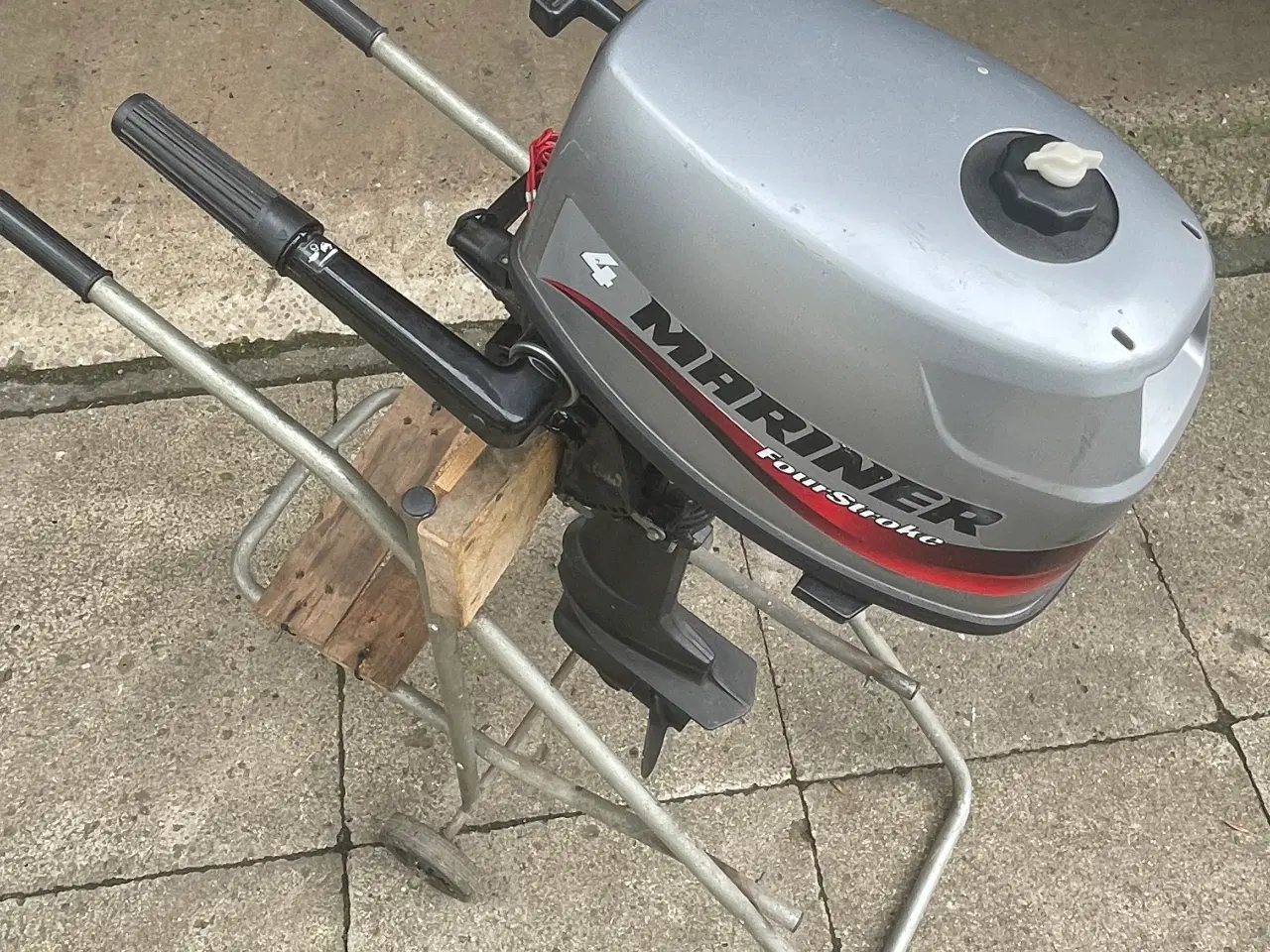 Billede 1 - Mercury Mariner MA4M 4-Takt Påhængsmotor (Kortben)