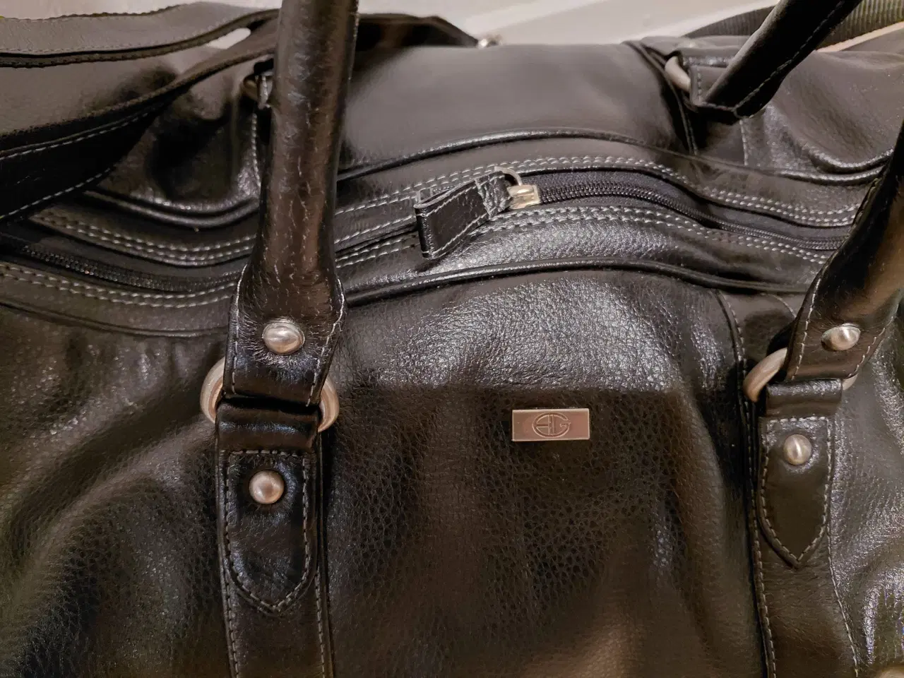 Billede 5 - Bon Gout Lækker weekend taske i skind