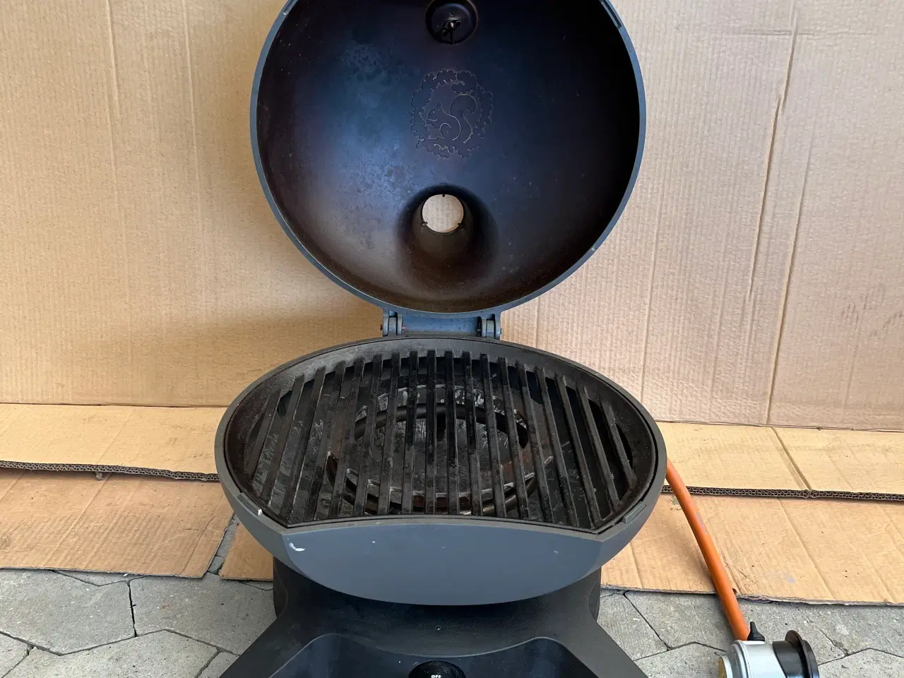 Billede 1 - Morsø støbejerns gas grill. bordmodel.