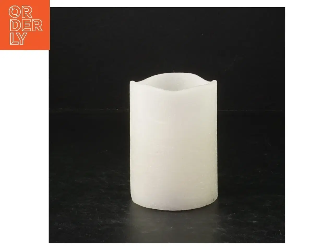 Billede 1 - LED-vokslys (str. H. 10 cm. ø. 7,5 cm)