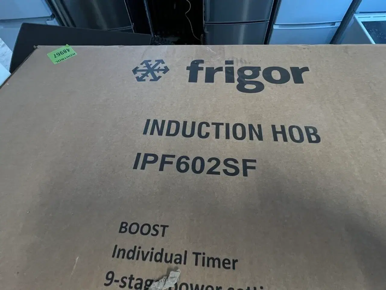 Billede 2 - Induktionskogeplade, ubrugt FRIGOR