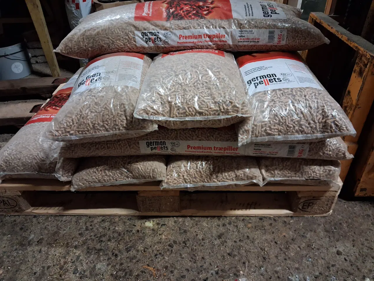 Billede 4 - Træpiller - ø6mm. - 16kg.