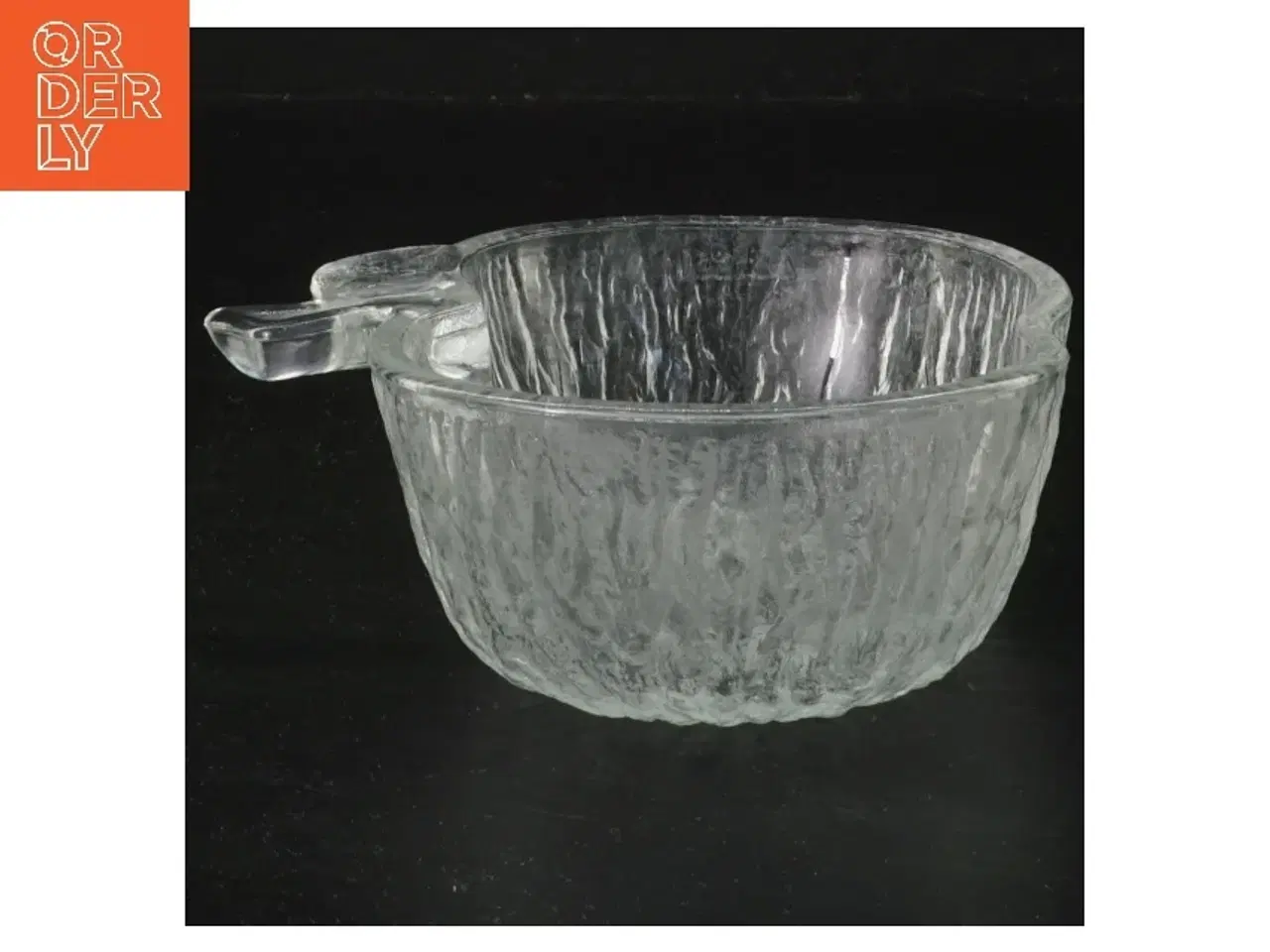 Billede 2 - Glasfad formet som æble (str. 13 cm)