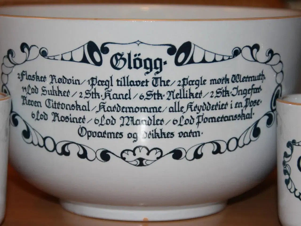 Billede 4 - Knabstrup Gløgg bowle (Med skår)