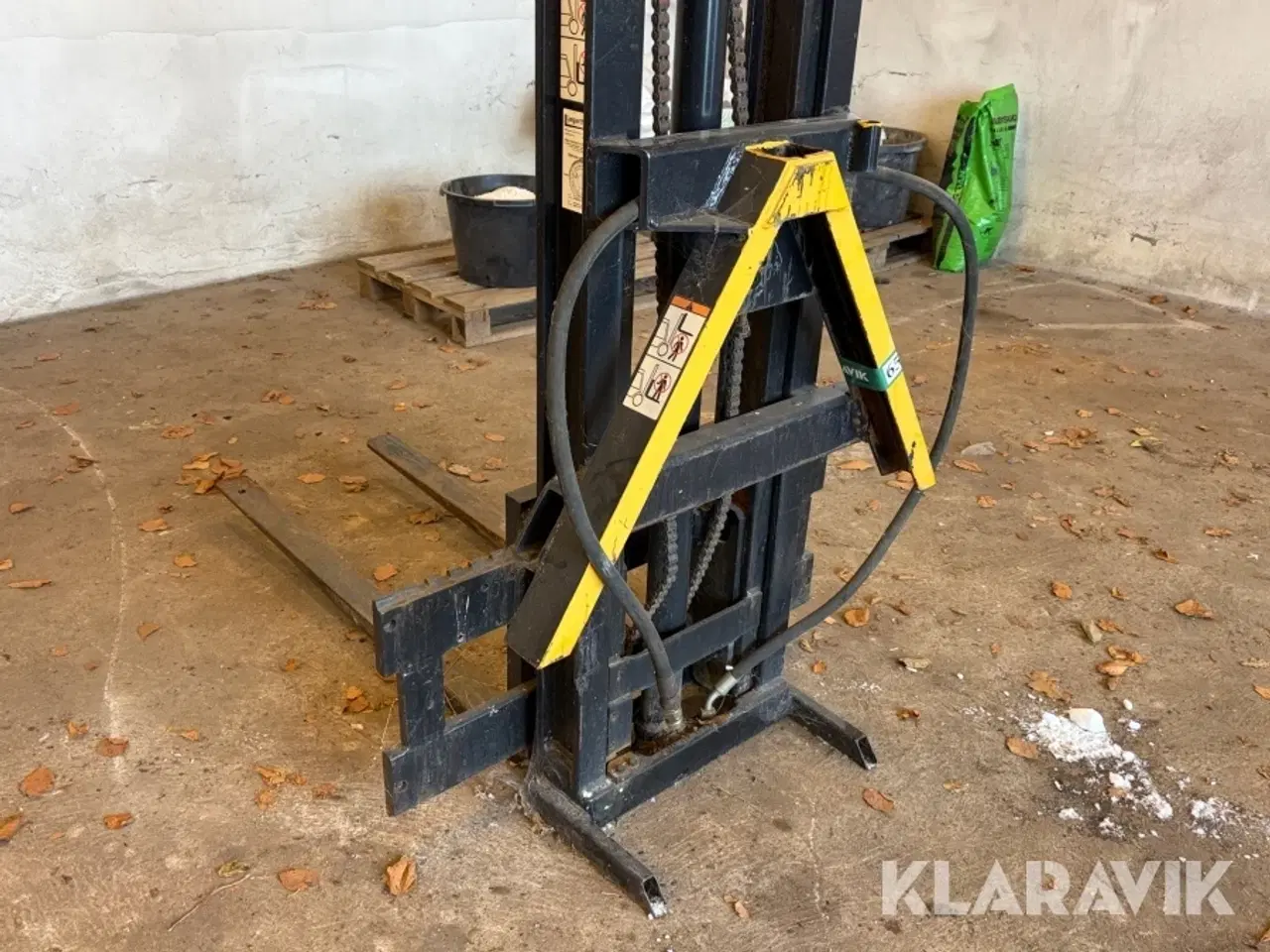 Billede 3 - Trucktårn Hyster med pallegafler