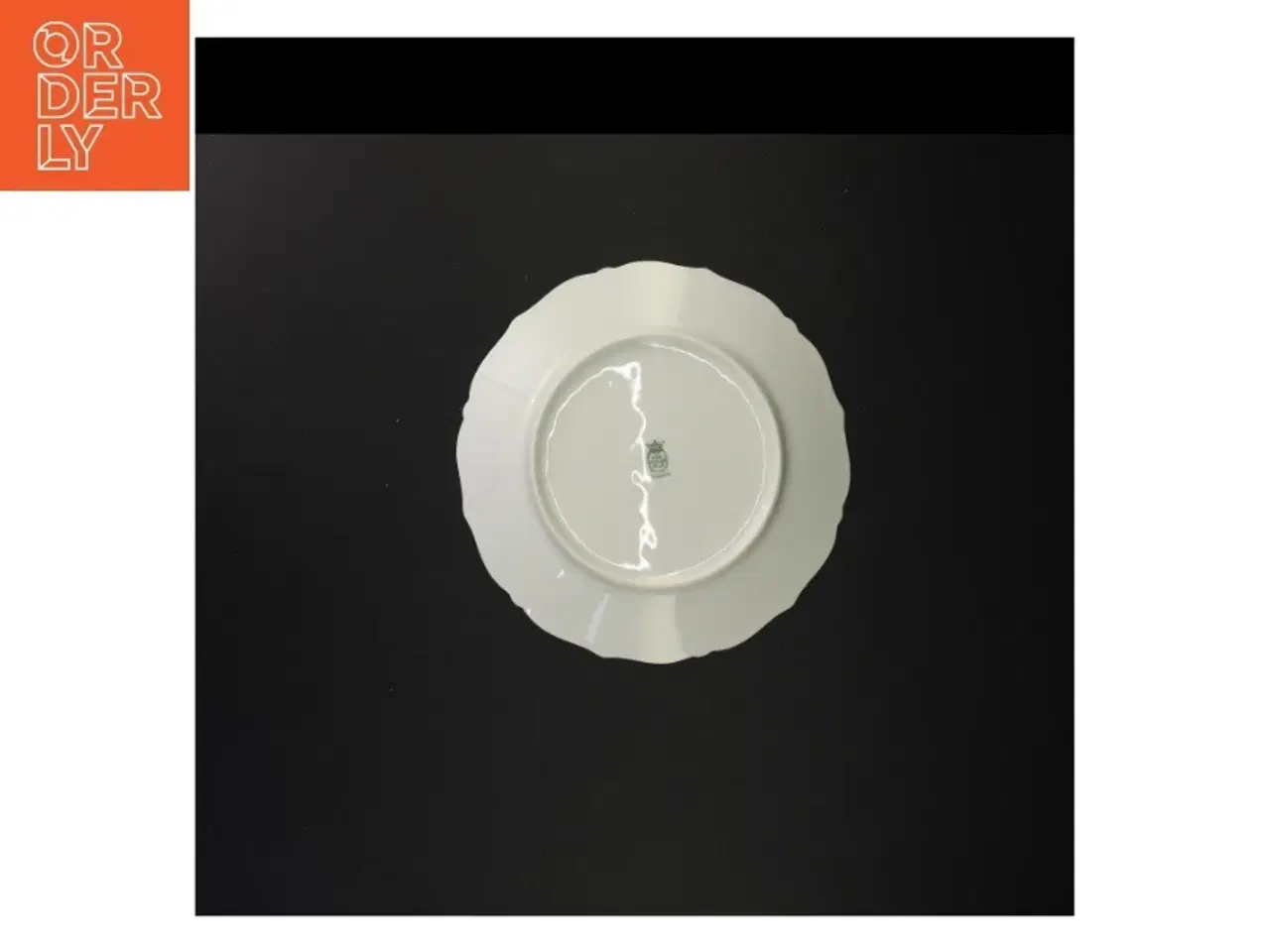 Billede 6 - Vintage porcelænstallerkener med blomstermotiv fra Bavaria (str. Diameter 21 cm)