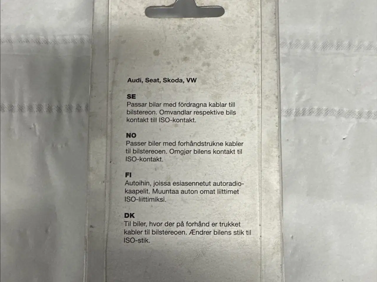 Billede 2 - Adapter kabel med antennefilter