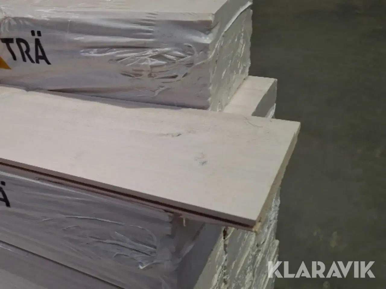 Billede 3 - Profilbrædder A sortering Sveden Trä Gran vitvax extra hvid