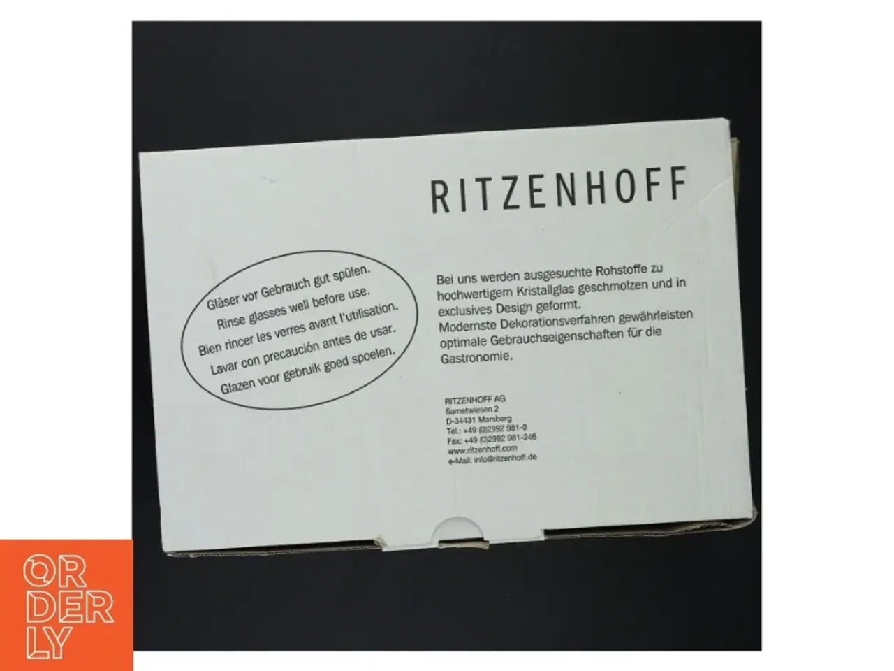 Billede 6 - Ritzenhoff ølglas fra Ritzenhoff (str. 14 x 8,5 cm)
