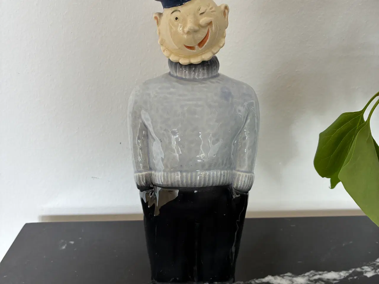 Billede 1 - Figur flaske med korkprop hoved
