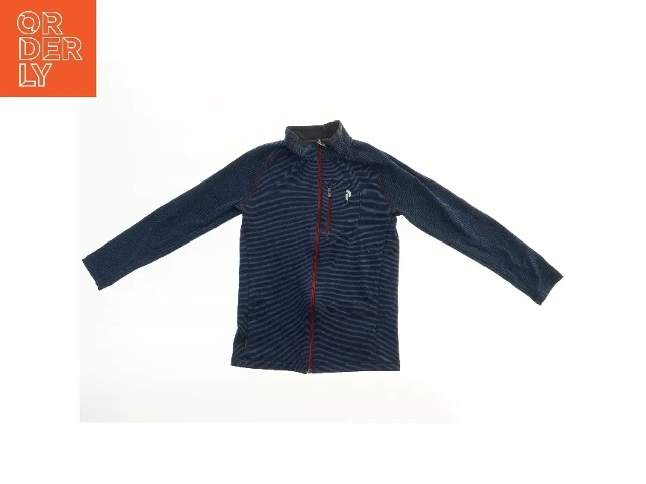 Billede 1 - Peak Performance fleece trøje med lynlås (str.  150 )