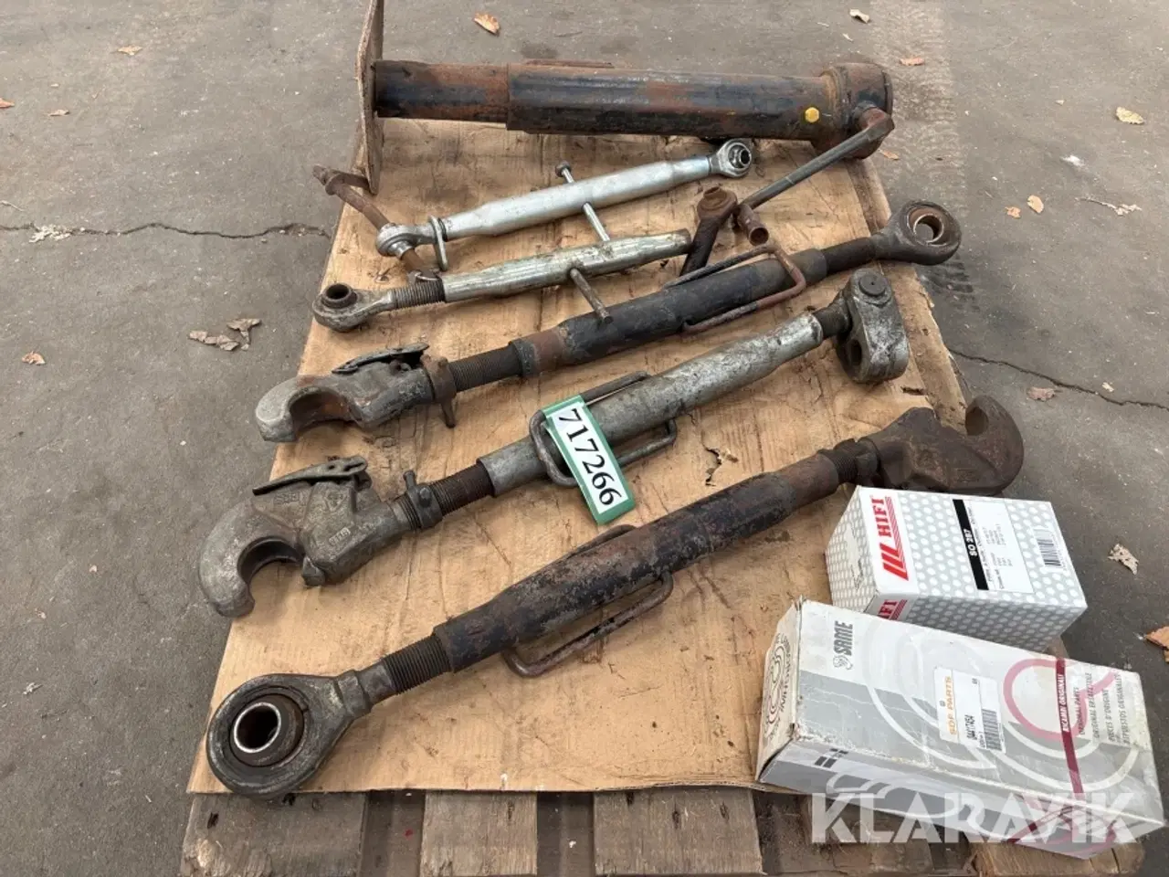 Billede 2 - Topstænger, støtteben og filtre