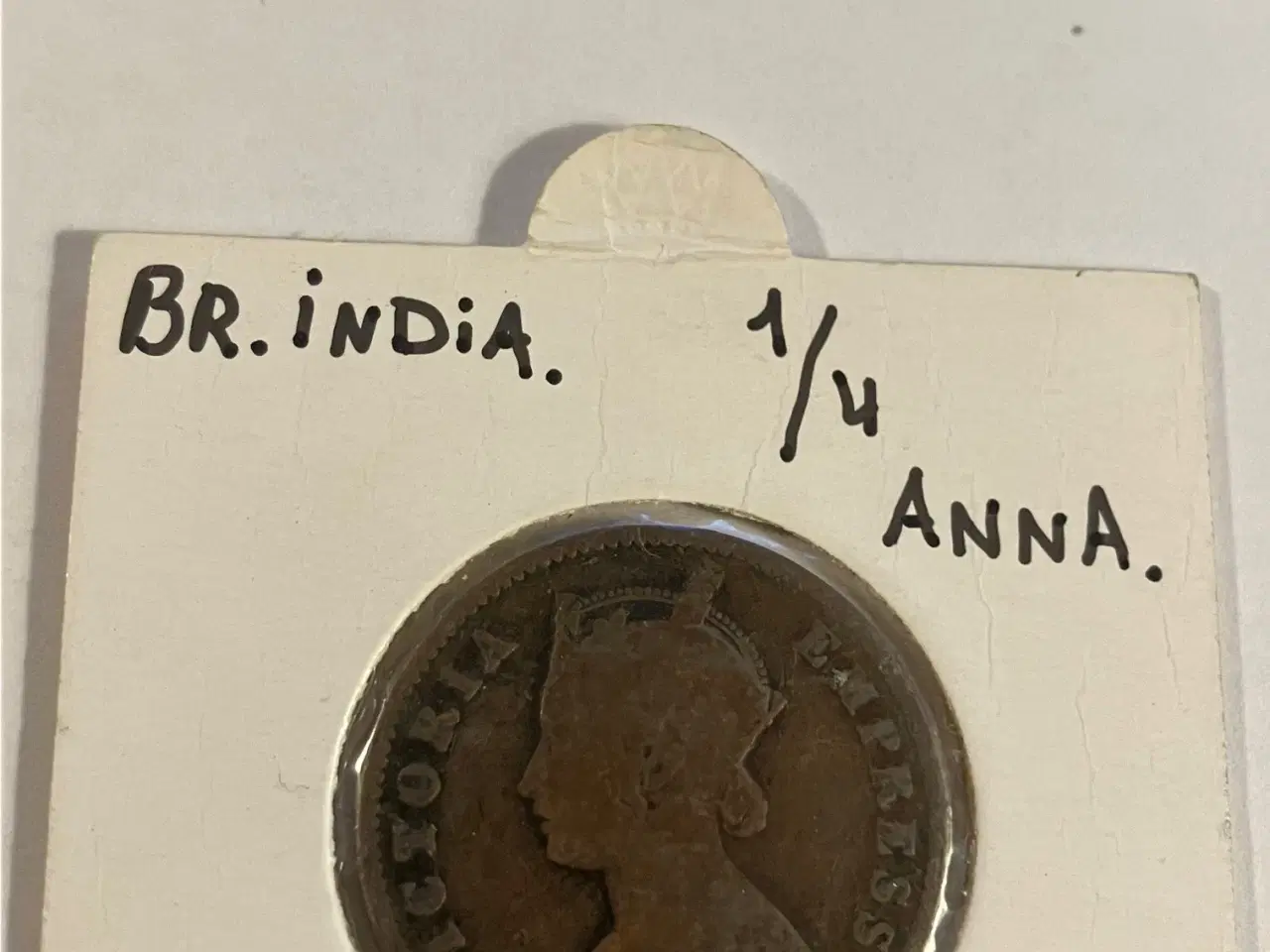 Billede 1 - 1/4 Anna India 1894