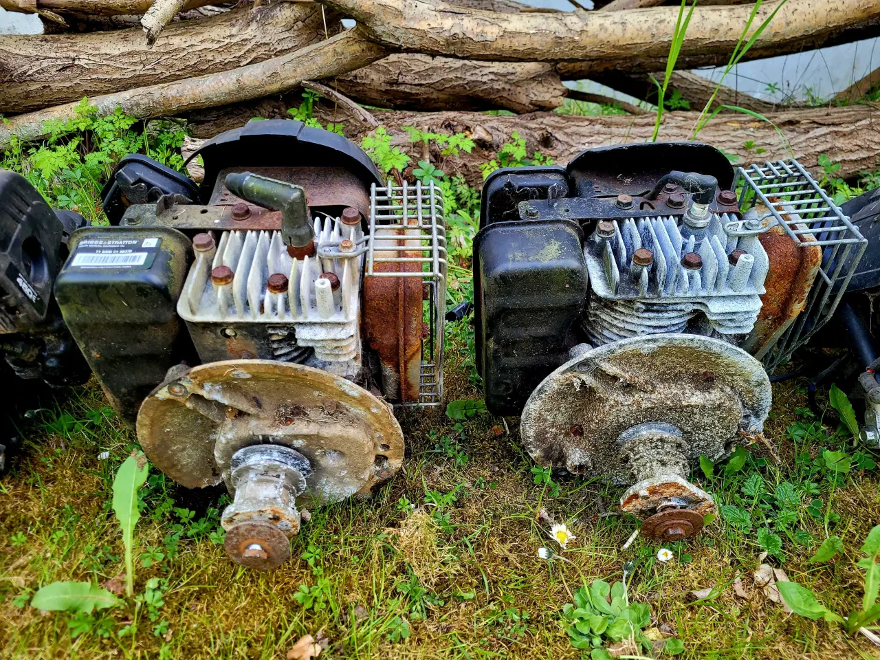 Billede 9 - 5 defekte plæneklipper motor sælges 