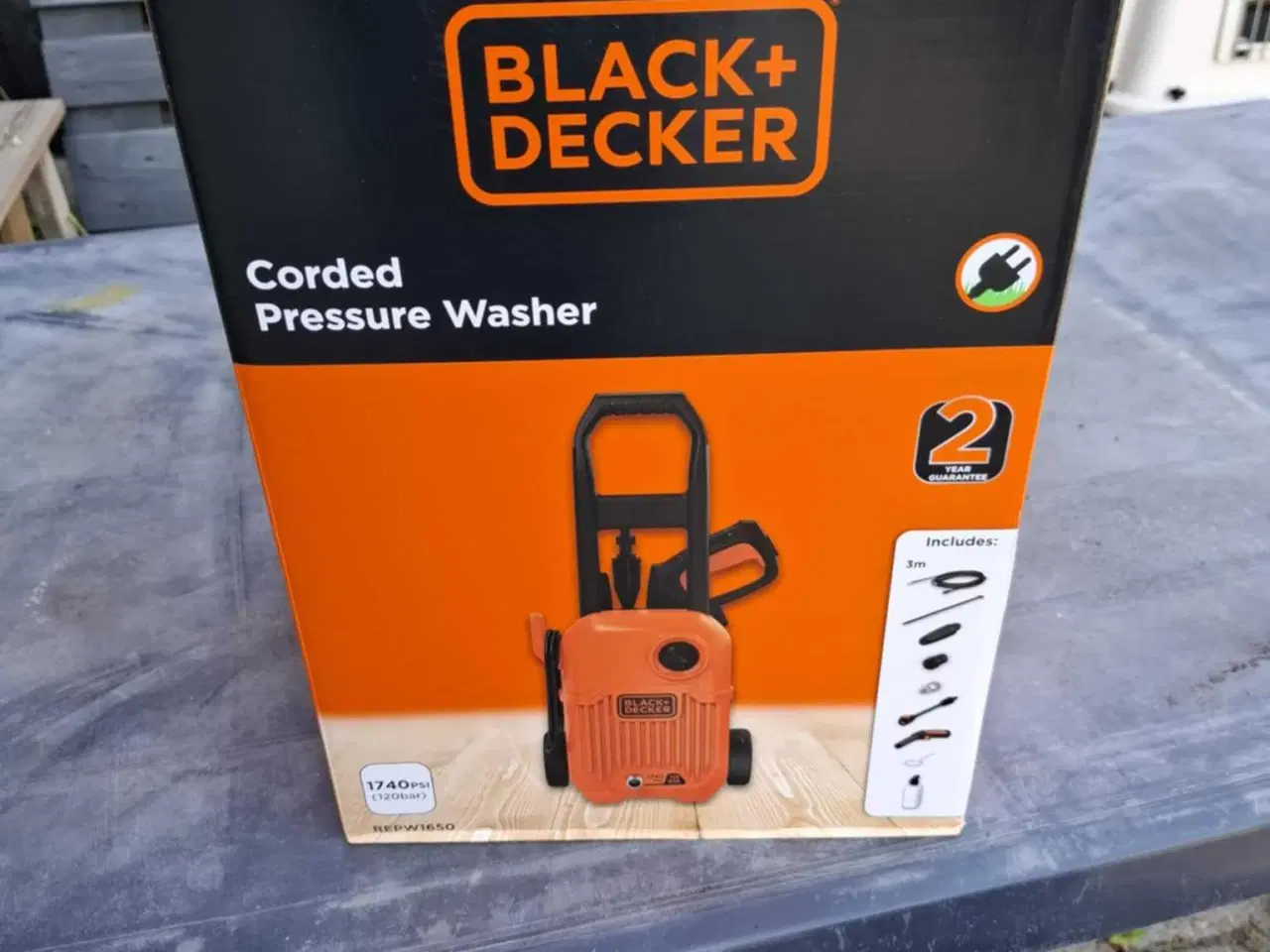 Billede 1 - Black & Decker højtryksrenser