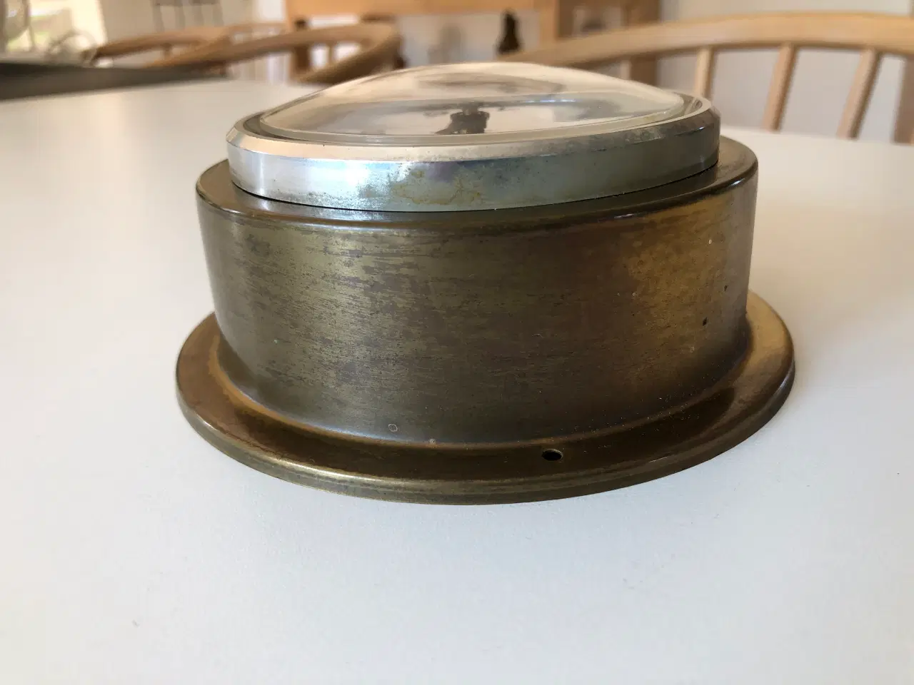 Billede 4 - Skibsur i messing fra Lipc