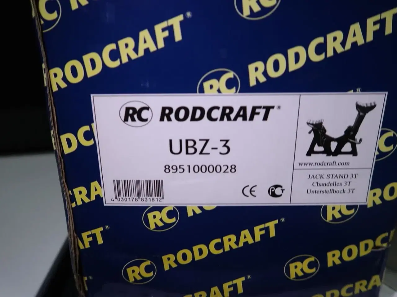 Billede 2 - 2 stk. støttebukke RODCRAFT UBZ-3