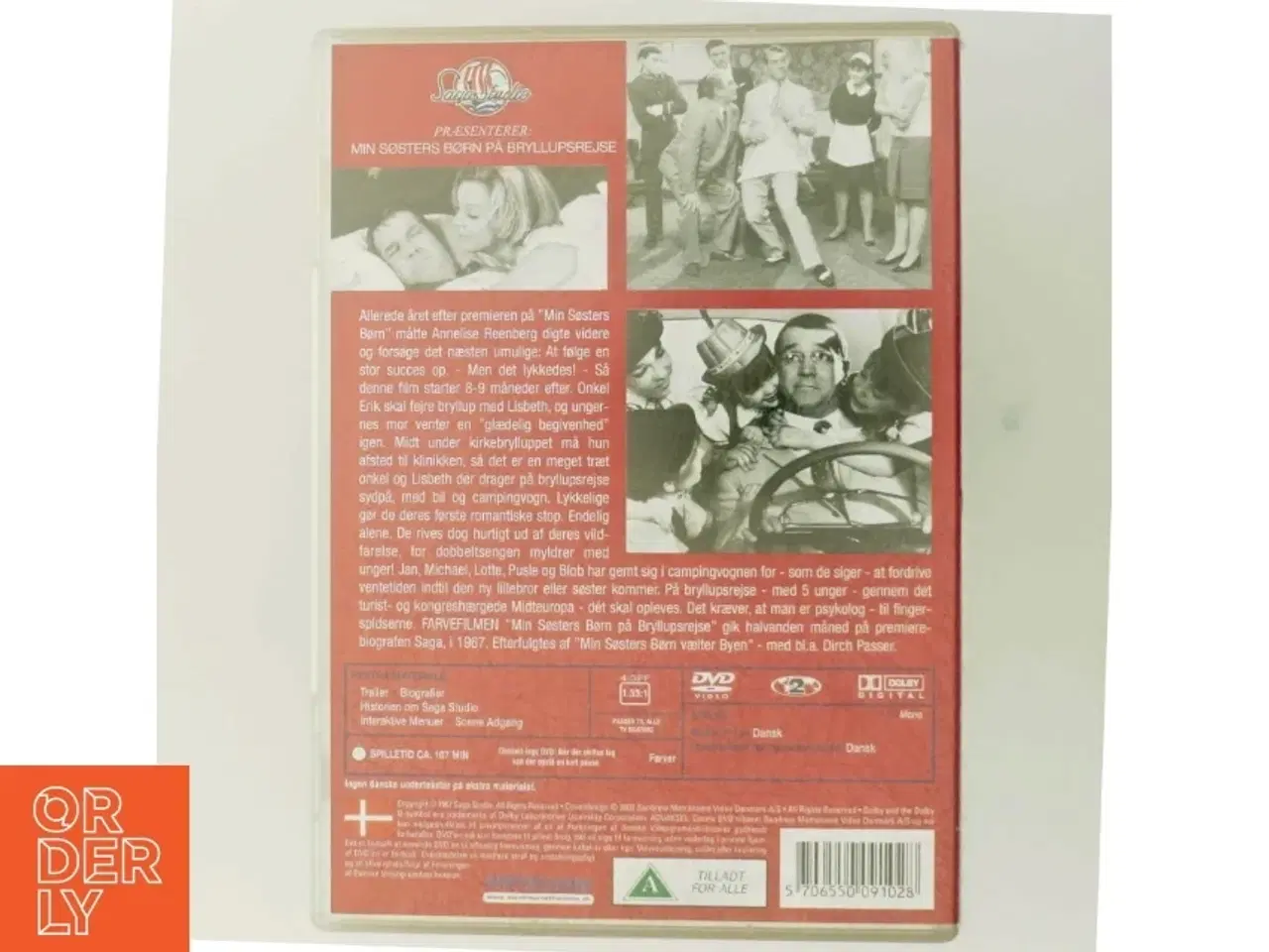 Billede 3 - Min søsters børn på bryllupsrejse DVD fra Saga Studio