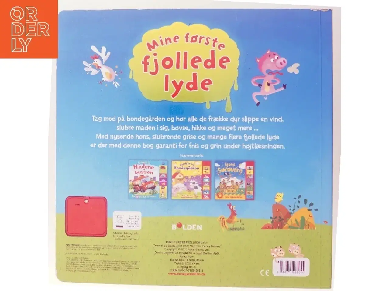 Billede 3 - Mine første fjollede lyde af Oversat og bearbejdet af Fanny Bruun (Bog)