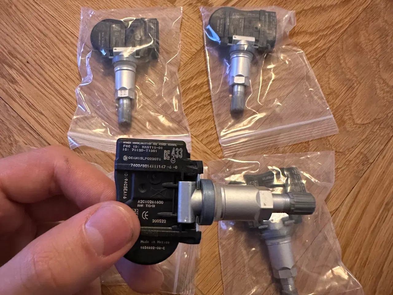 Billede 1 - 4 STK 433mhz TPMS til Tesla