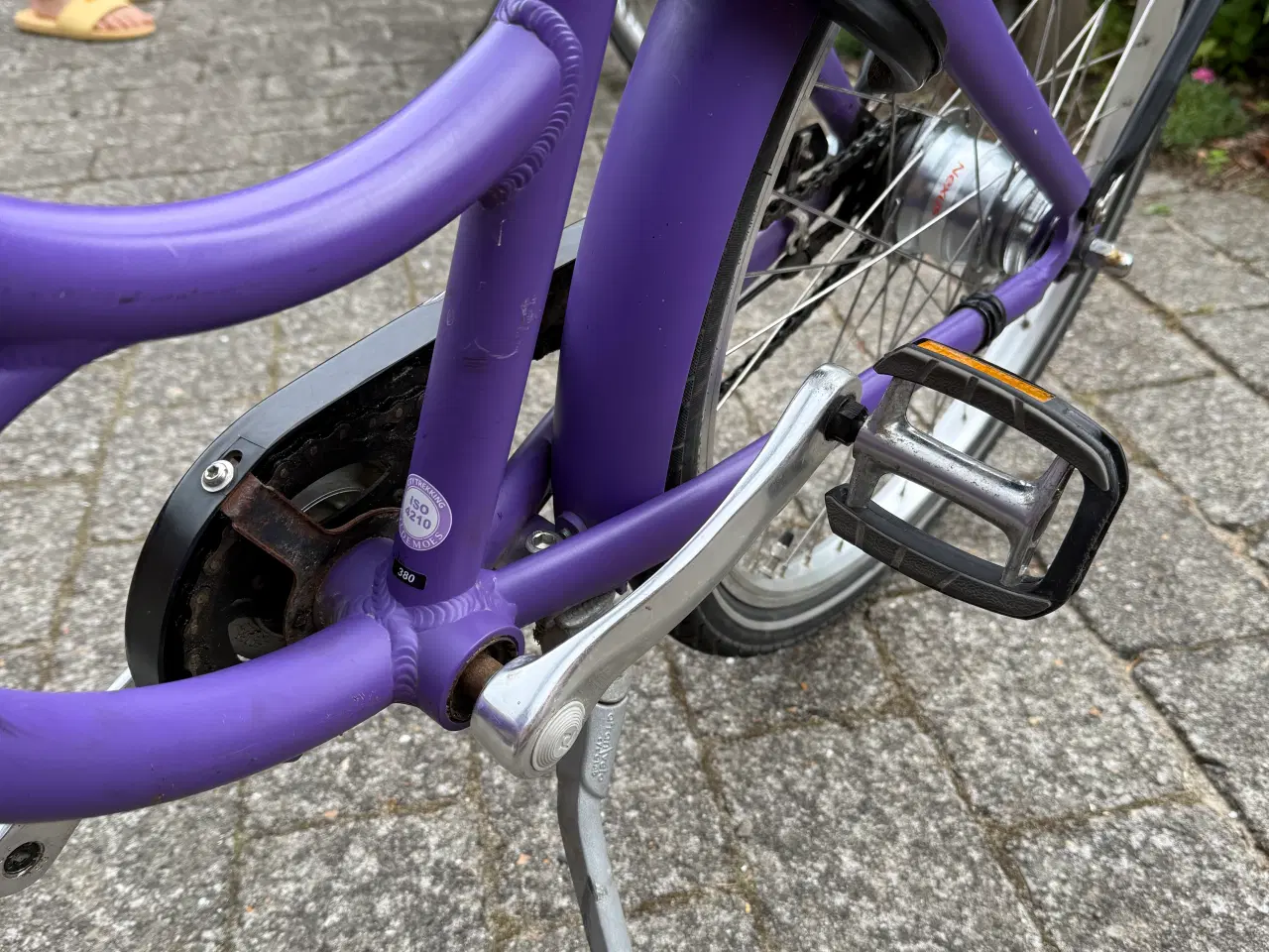 Billede 4 - Kildemoes Bikerz Retro 24 tommer lilla 7 gear