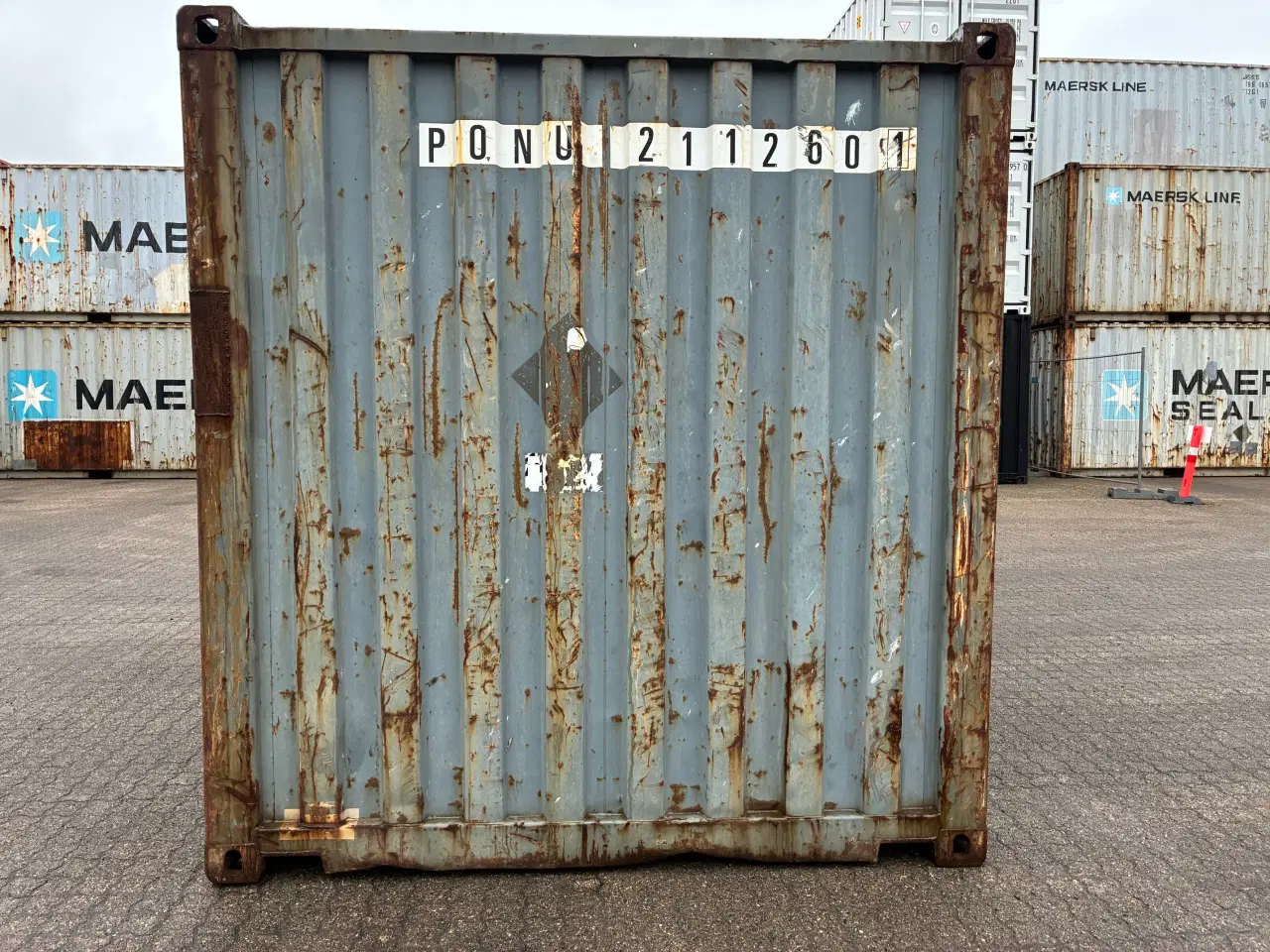 Billede 4 - 20 fods Container- ID: PONU 211260-1