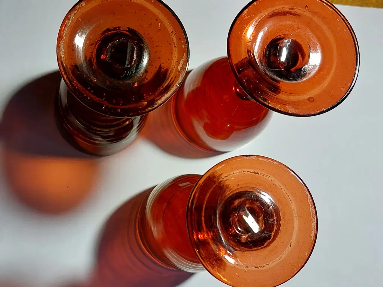 Billede 4 - RUBINRØDE GLAS - midten af 1800 tal  (samlet pris)