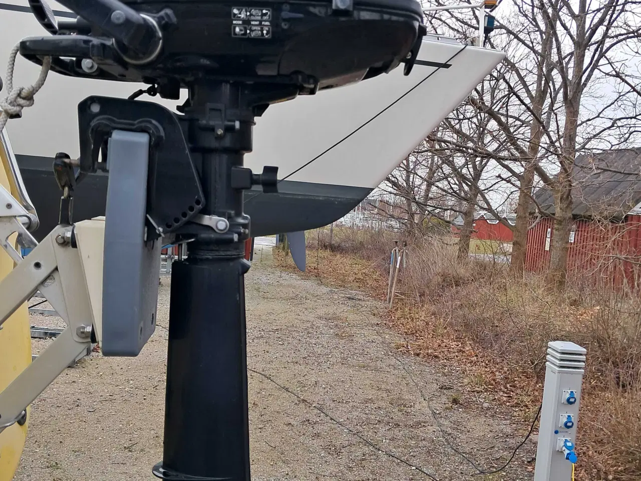 Billede 1 - God påhængsmotor