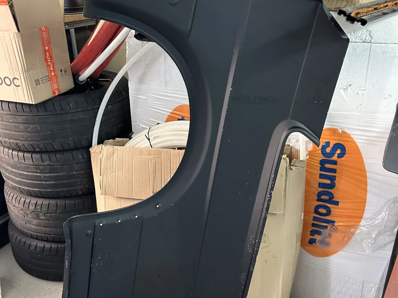 Billede 2 - Ved golf 2 v bagskærm op hjelm 