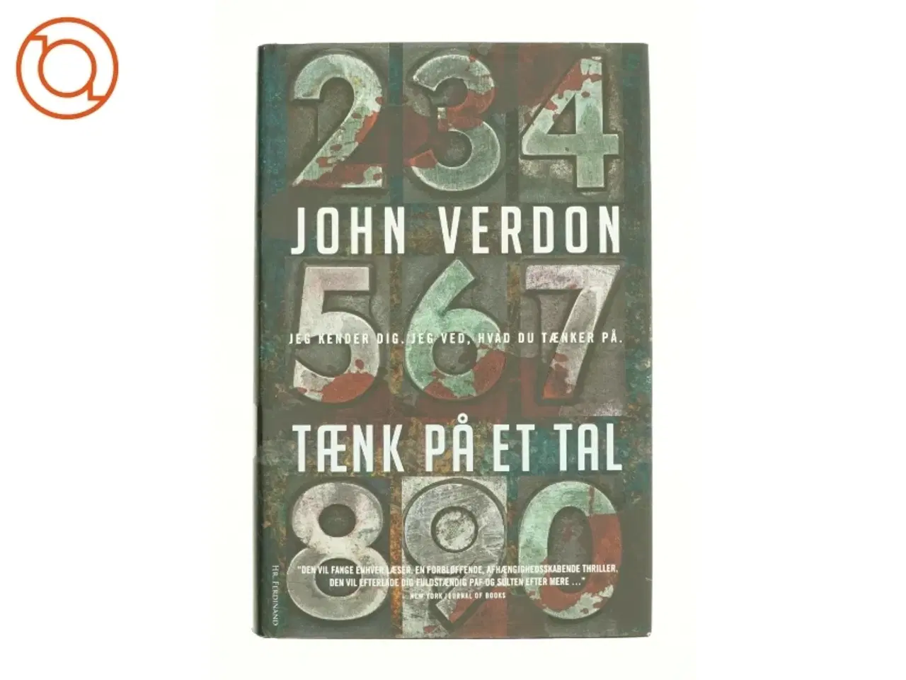 Billede 1 - Tænk på et tal af John Verdon fra Bog